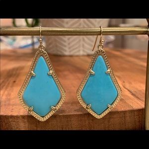 Kendra Scott Alex Earrings in Turquoise